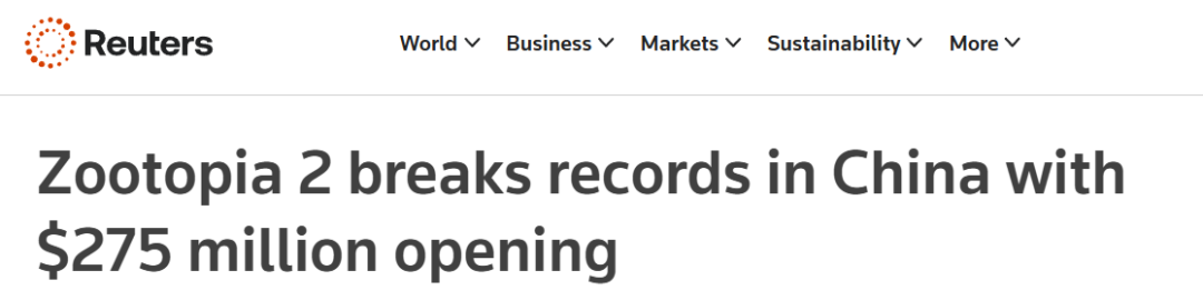 疯狂动物城2 内地票房纪录 _ 疯狂动物城2 中国市场表现 _疯狂动物城2