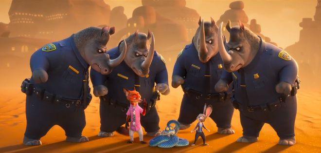 疯狂动物城2 预告片 蛇盖瑞狐尼克兔朱迪_疯狂动物城2