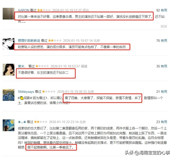 御赐小仵作2_苏晓彤王子奇演技退步_御赐小仵作2剧情评价